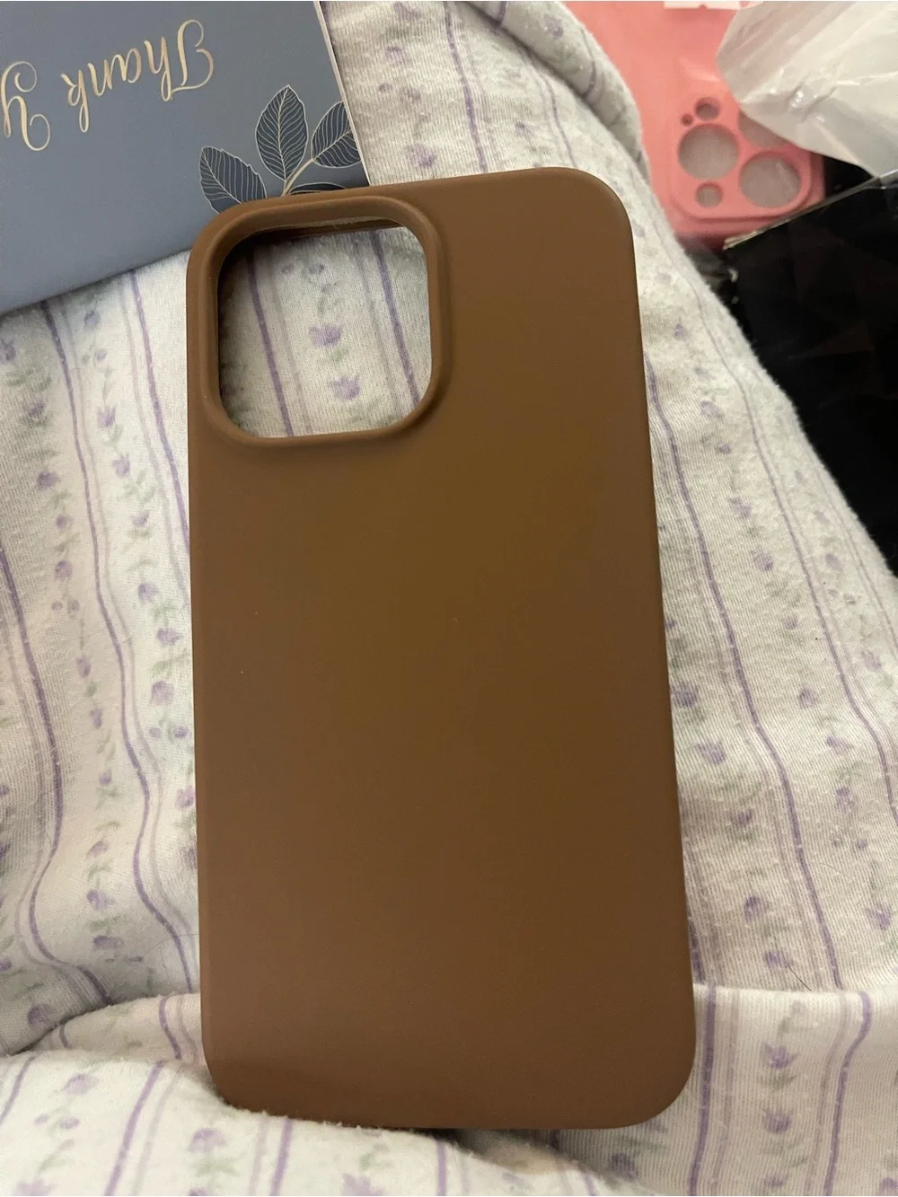 Brown iPhone 13 Pro Case Bundle